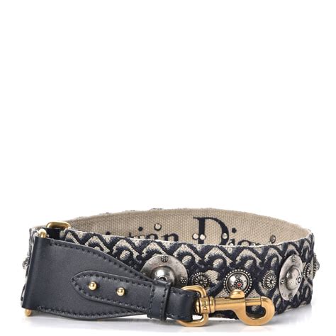 christian dior strap bag|christian dior oblique studded strap.